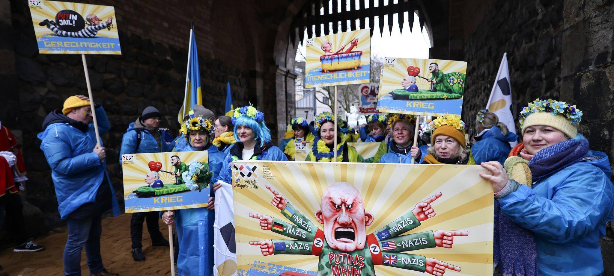 Rosenmontag am Rhein - Köln