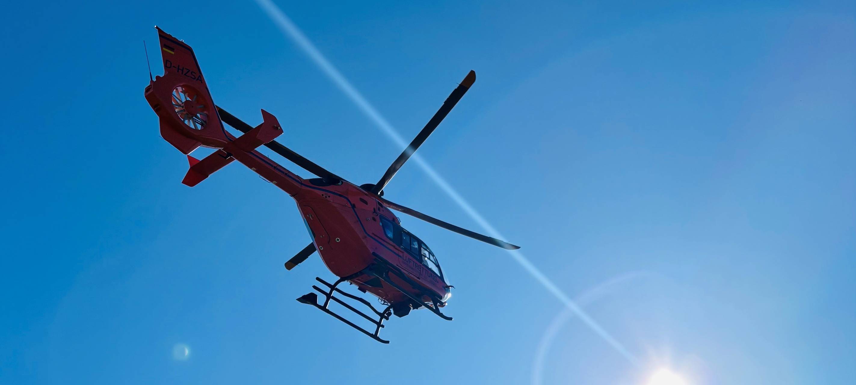 Unfall auf dem Südring in Mettmann