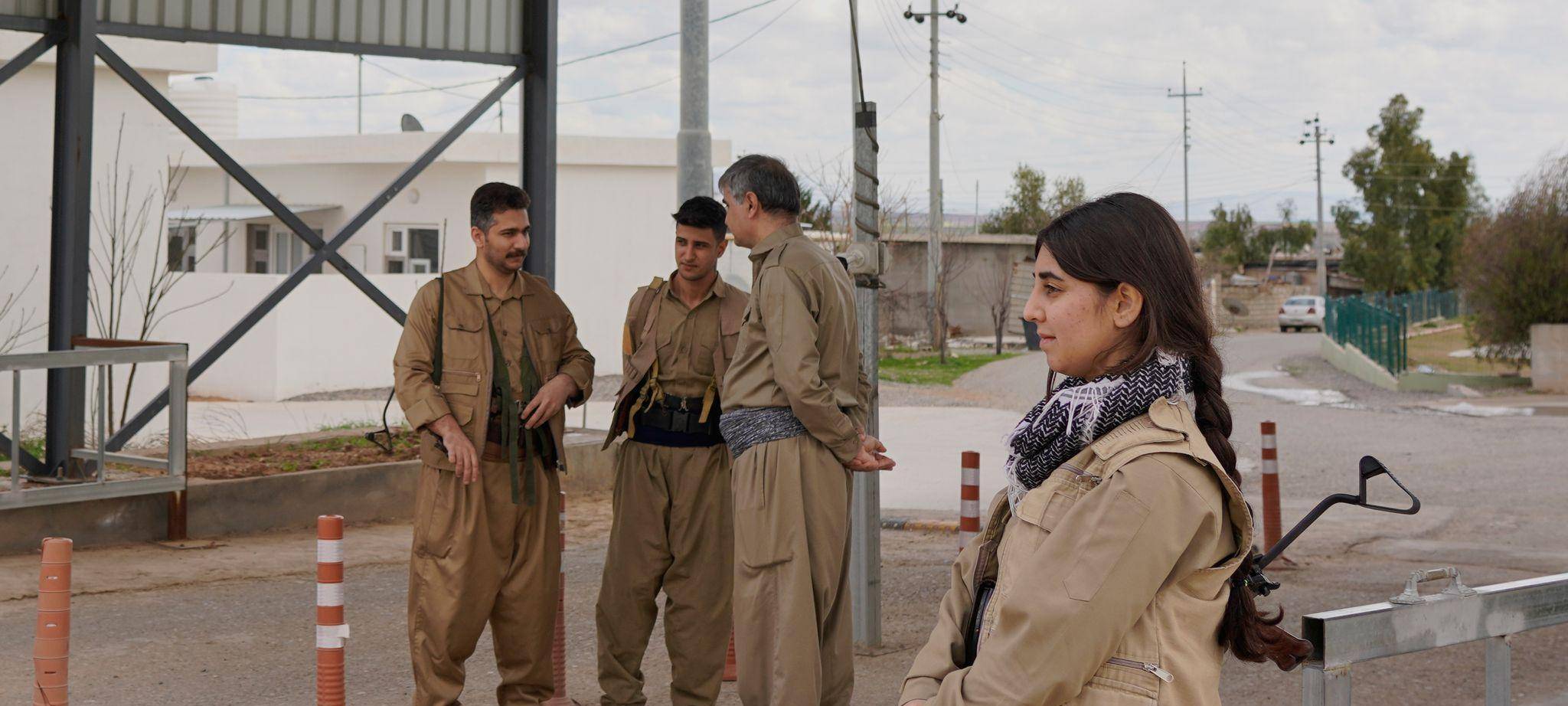 Grenze zwischen Iran und der Autonomen Region Kurdistan im Irak